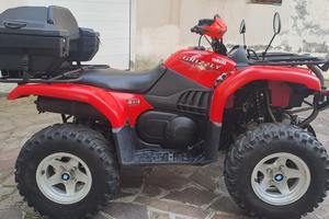 Quad Yamaha GRIZZLY completo di rimorchio TATS