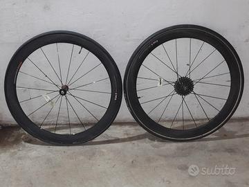 COPPIA RUOTE MAVIC KSYRIUM e fulcrum racing speed 