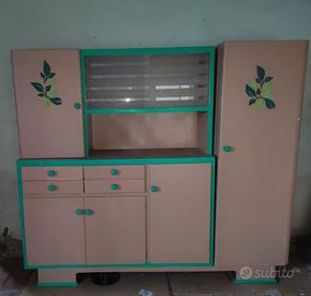 Mobile-dispensa vetrinetta anni 60