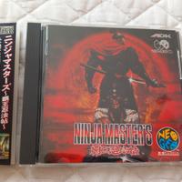 Ninja masters neo geo cd 