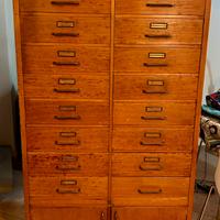 Mobile Antico ArchivioCassettiera Antonio Ferretti