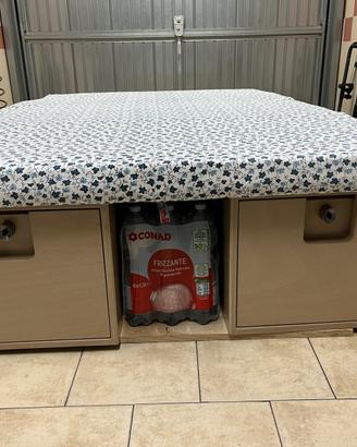 Kit allestimento letto per furgone