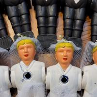 🎉 Omini da biliardino sposi – set completo per ma