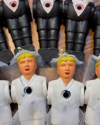 🎉 Omini da biliardino sposi – set completo per ma