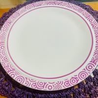 Piatti Andrea Fontebasso con tovagliette (set da 4