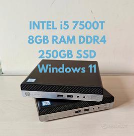 Mini PC HP Prodesk - i5 7500T, 16GB Ram, 250GB SSD