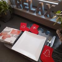 Set Babbucce Natalizie per apparecchiare a Natale