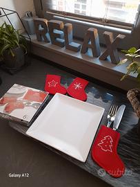 Set Babbucce Natalizie per apparecchiare a Natale