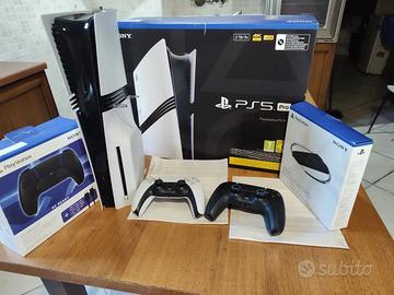 PS5 PRO 2TB +LETTORE DISCHI+ STAND PS+2 DUALSENSE