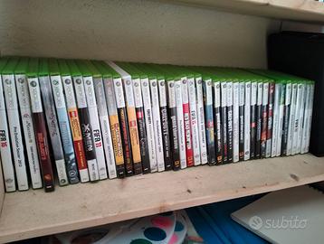 Xbox360+41 giochi e 3 joystick