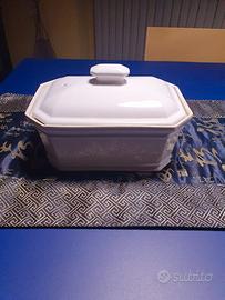 Biscottiera in porcellana francese