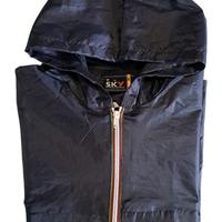 K-way bambino 12 anni "Sky" con cappuppjo blu