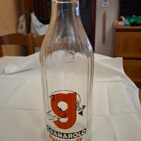 Bottiglia vetro 1 litro Latte Granarolo, anni 60/7