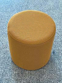 Pouf di qualita color miele - effetto nido d’ape