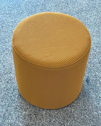Pouf di qualita color miele - effetto nido d’ape