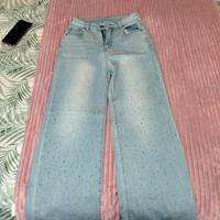 Jeans brillantini 