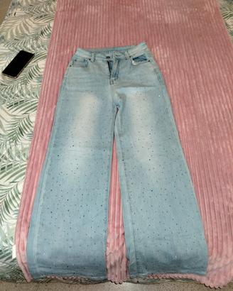 Jeans brillantini 