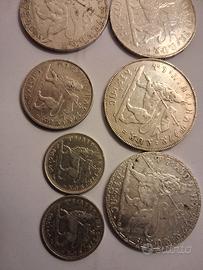 monete argento  833 Ethiopia 5 byr