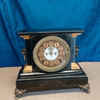 Antico Orologio Da Mensola Ansonia 1900-1910 Revis