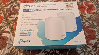 TP-Link Deco X50 2 Unità - Sistema Mesh Wi-Fi 6