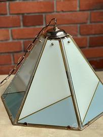 Lampada a sospensione piramidale