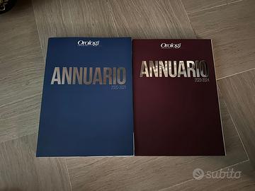 Annuari Orologi 2022/2023 e 2023/2024