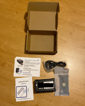 GPS tracker Wanwaytech S20 6000mAh nuovo