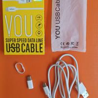 Adattatore micro-USB INCLUSO Cavo USB 2.0 Type A/C