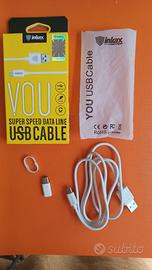 Adattatore micro-USB INCLUSO Cavo USB 2.0 Type A/C