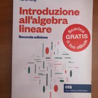 Libro “Introduzione all’algebra lineare”