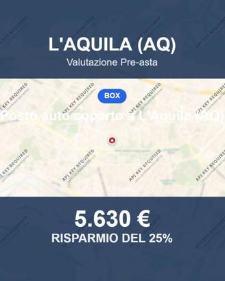 Immobile in asta di 12 m² a L'Aquila