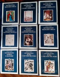 LETTERATURA UNIVERSALE Fabbri, 9 volumi