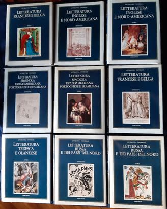 LETTERATURA UNIVERSALE Fabbri, 9 volumi