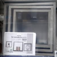 Set mensole cubo da parete