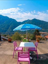 Trilocale, ampio terrazzo in Vendrogno (Bellano)