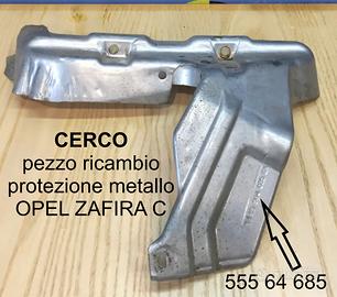 OPEL scudo termico collettore scarico 55564685