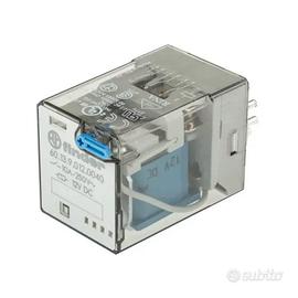 RELE' DI POT. 12V 10A 3PDT FINDER 60.13.9.012.0040