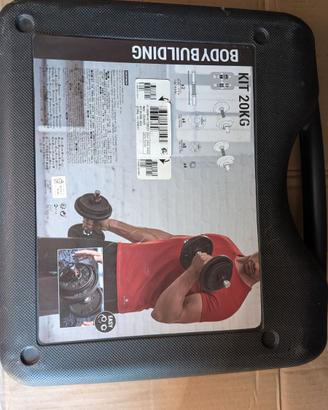 Kit Manubri palestra Domyos