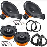 Kit 6 casse altoparlanti anteriore e posteriore