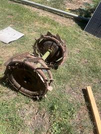 Ruote in ferro motozappa benassi