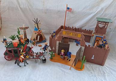 Playmobil 4072 Fort Reno -forte unione diligenza c