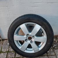 set cerchioni+gomme(no spedizione) 