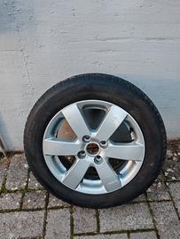 set cerchioni+gomme(no spedizione) 