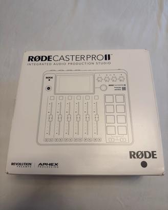 Rode caster pro II pari al nuovo, scheda audio