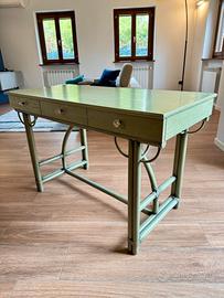 Scrivania vintage in bambù Gasparucci Italo 70'