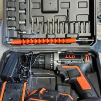 Trapano a batterie con valigetta