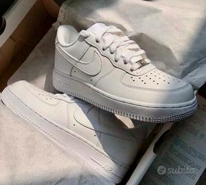 Scarpe Sneakers Af1 Nike Air Low Bianche Vintage