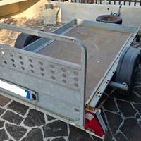 Rimorchio Cresci PT6 750kg trasportocose