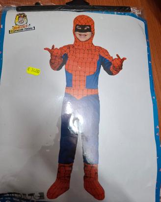vestito da carnevale uomo ragno