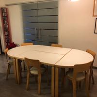 Tavoli e sedie Alvar Aalto Artek